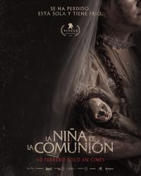 Poster for La niña de la comunión (2022).