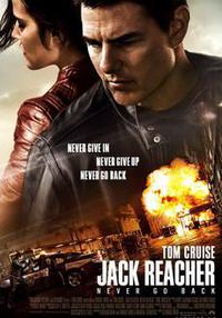 Jack Reacher: Never Go Back (2016) Cover.