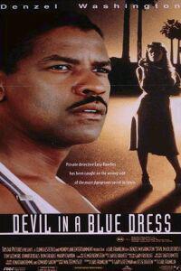Cartaz para Devil in a Blue Dress (1995).