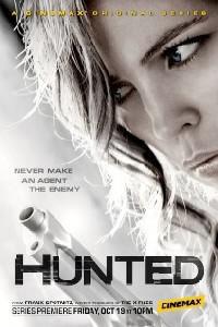 Обложка за Hunted (2012).