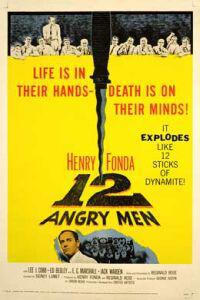 Plakát k filmu 12 Angry Men (1957).