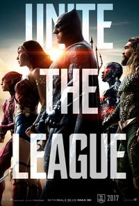 Plakát k filmu Justice League (2017).