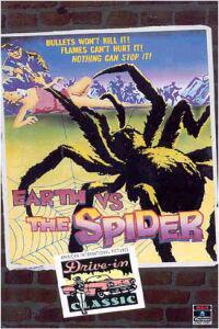 Омот за Earth vs the Spider (1958).