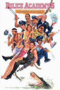 Plakat filma Police Academy 5: Assignment: Miami Beach (1988).