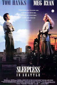 Cartaz para Sleepless in Seattle (1993).