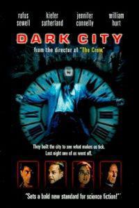 Plakát k filmu Dark City (1998).