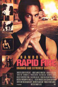 Poster for Rapid Fire (1992).