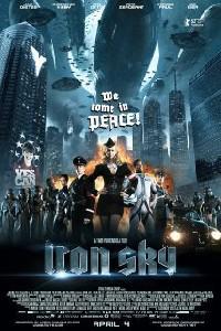 Poster for Iron Sky (2012).