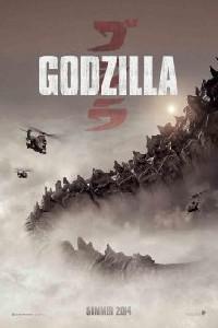 Plakat Godzilla (2014).