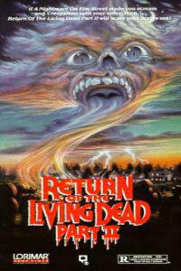 Обложка за Return of the Living Dead Part II (1988).