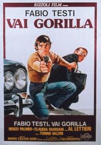 Poster for Vai Gorilla (1975).