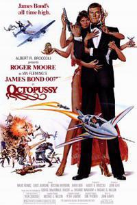 Plakat filma Octopussy (1983).