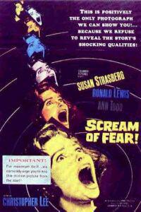 Poster for Taste of Fear (1961).