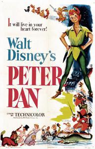 Plakat Peter Pan (1953).
