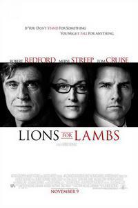 Plakát k filmu Lions for Lambs (2007).