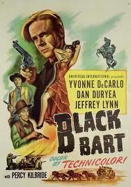Plakát k filmu Black Bart (1948).