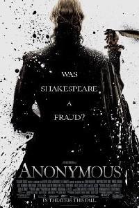 Plakát k filmu Anonymous (2011).