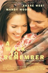 Plakát k filmu A Walk to Remember (2002).