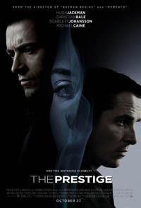 Plakát k filmu The Prestige (2006).