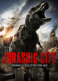 Plakat filma Jurassic City (2014).
