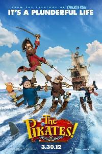 Plakat filma The Pirates! Band of Misfits (2012).