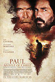 Plakat  Paul, Apostle of Christ (2018).