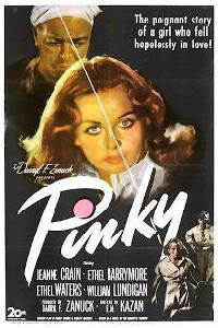 Poster for Pinky (1949).