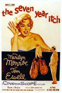 Poster for The Seven Year Itch (1955).