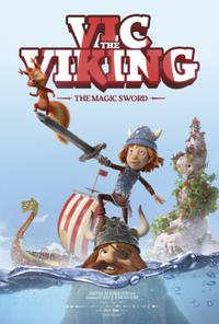 Poster for Vic the Viking and the Magic Sword (2019).