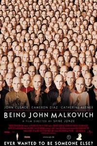Cartaz para Being John Malkovich (1999).