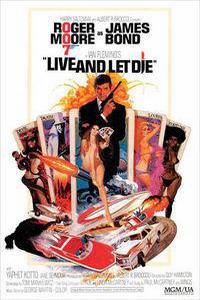 Plakat filma Live and Let Die (1973).