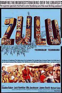 Cartaz para Zulu (1964).