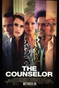 Омот за The Counselor (2013).