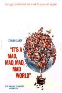 Plakát k filmu It's a Mad Mad Mad Mad World (1963).