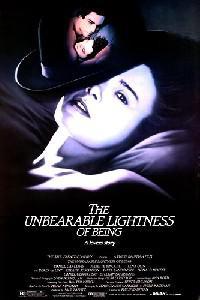 Plakát k filmu The Unbearable Lightness of Being (1988).