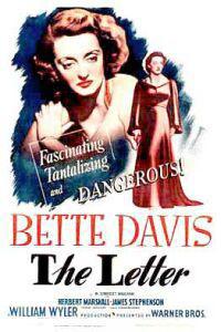 Poster for Letter, The (1940).