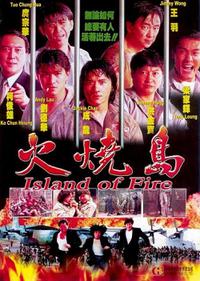 Poster for Huo shao dao (1990).