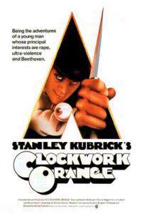 Plakat filma A Clockwork Orange (1971).