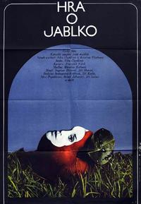 Poster for Hra o jablko (1977).