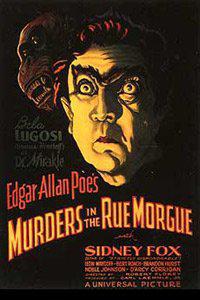 Plakát k filmu Murders in the Rue Morgue (1932).