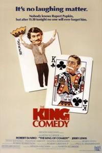 Cartaz para The King of Comedy (1983).