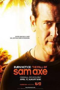Poster for Burn Notice: The Fall of Sam Axe (2011).
