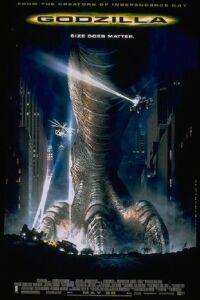 Plakát k filmu Godzilla (1998).