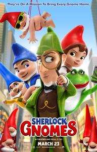 Plakat Sherlock Gnomes (2018).