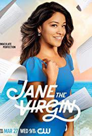 Plakát k filmu Jane the Virgin (2014).