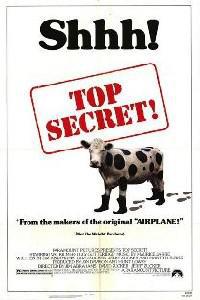 Plakát k filmu Top Secret! (1984).