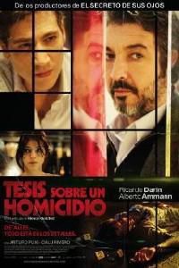 Poster for Tesis sobre un homicidio (2013).