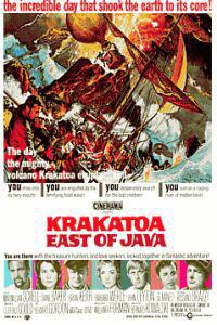 Plakat filma Krakatoa, East of Java (1969).