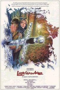 Poster for Ladyhawke (1985).