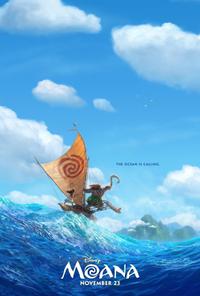 Poster for Moana (2016).